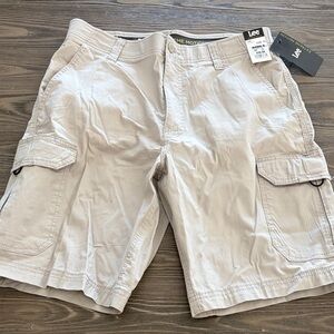 Lee Men's Light Tan Cargo Shorts